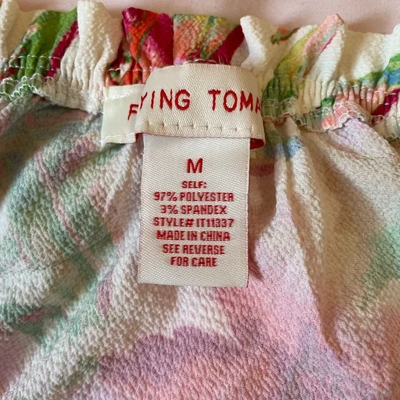 Flying Tomato floral woven top - Picture 4 of 4